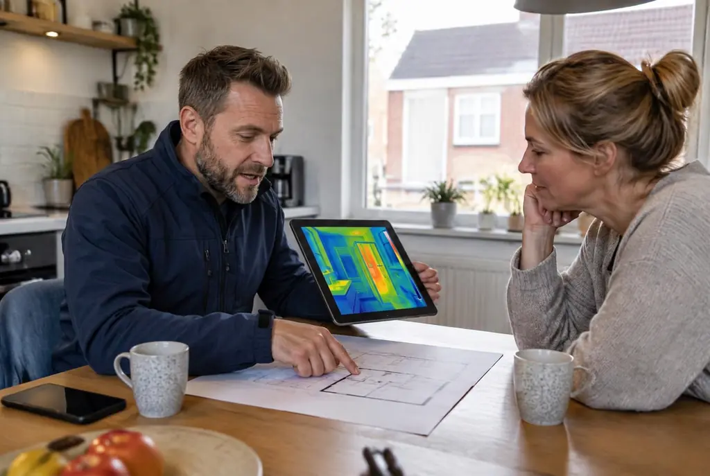 Lekdetectie Waalwijk – bevindingen bespreken aan de keukentafel